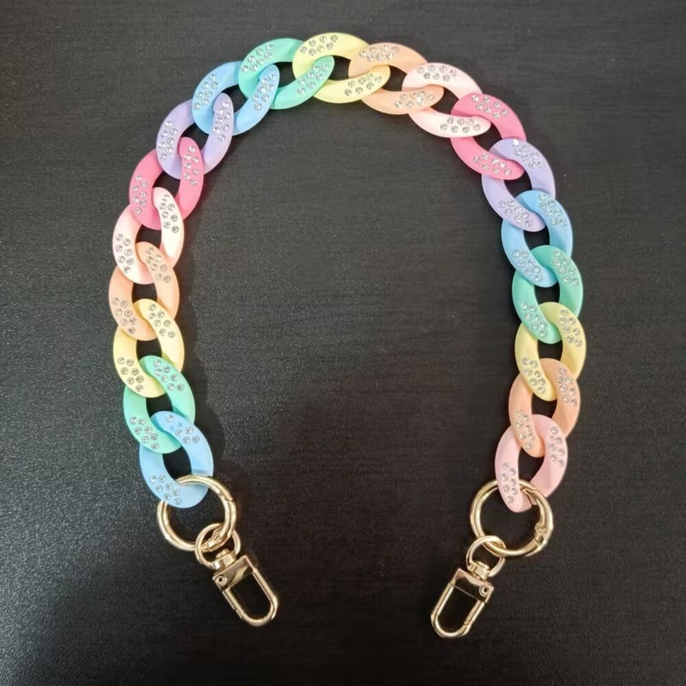 PASTEL Colorful 13" Chain Strap for Women Bags EXTENDER